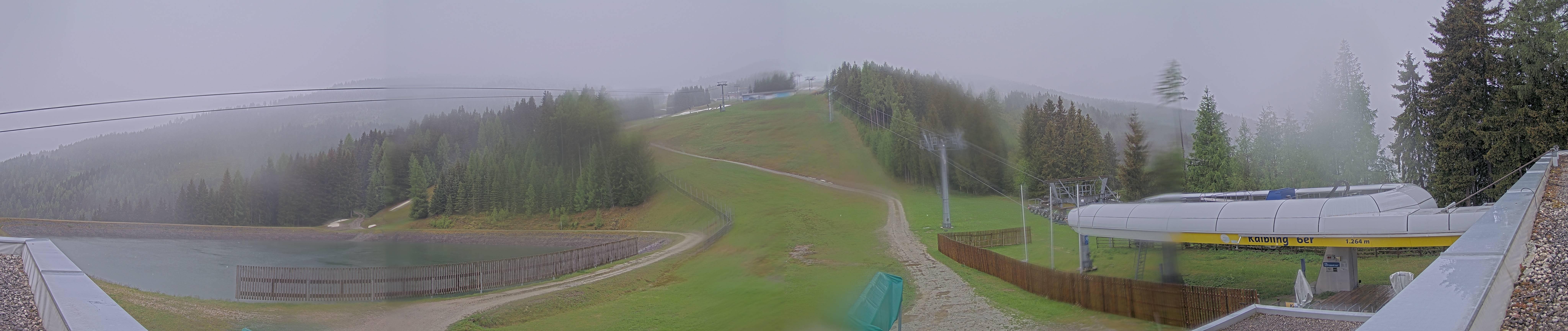 Archiv Foto Webcam Hauser Kaibling: Talstation Kaibling 6er