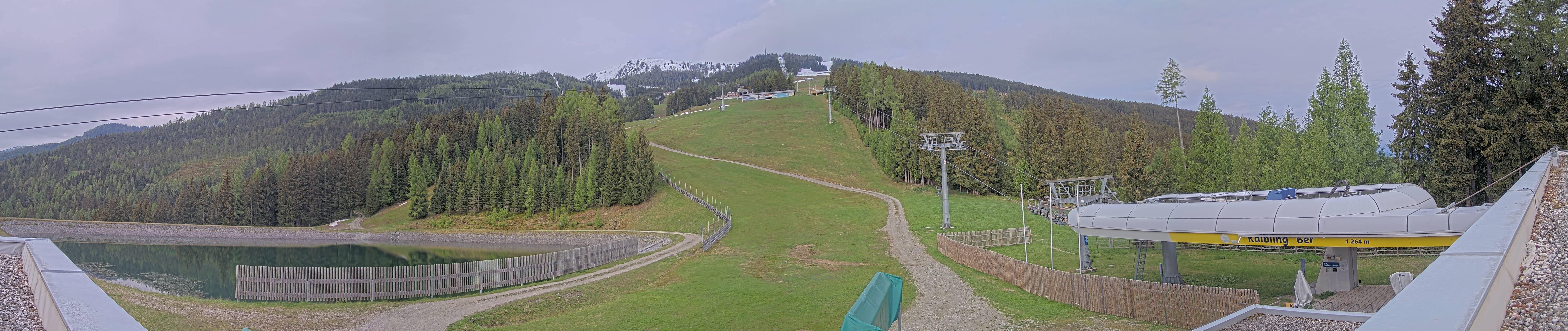 Archiv Foto Webcam Hauser Kaibling: Talstation Kaibling 6er