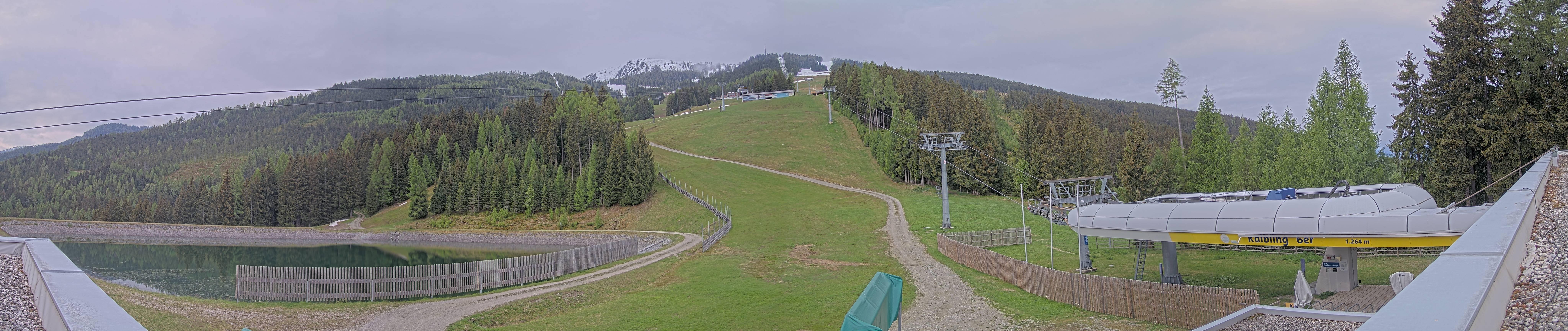 Archiv Foto Webcam Hauser Kaibling: Talstation Kaibling 6er
