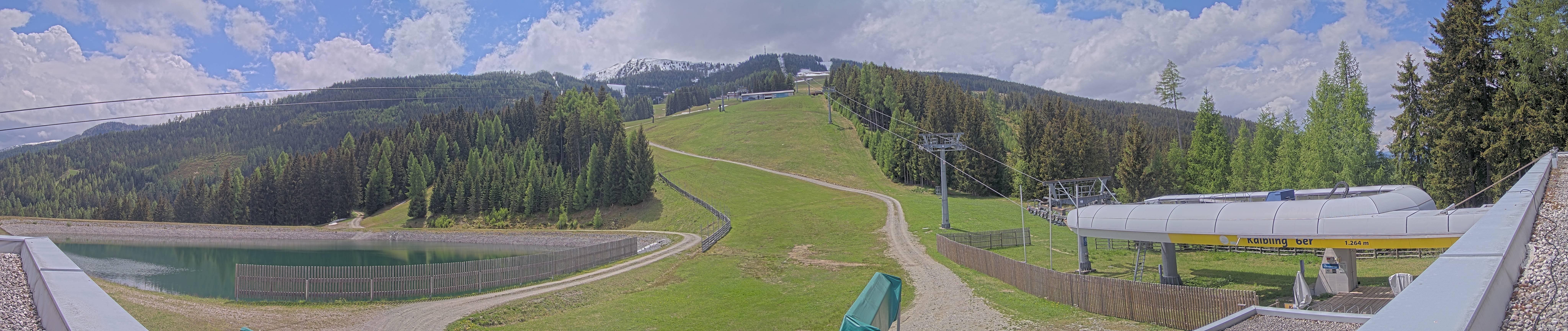 Archiv Foto Webcam Hauser Kaibling: Talstation Kaibling 6er