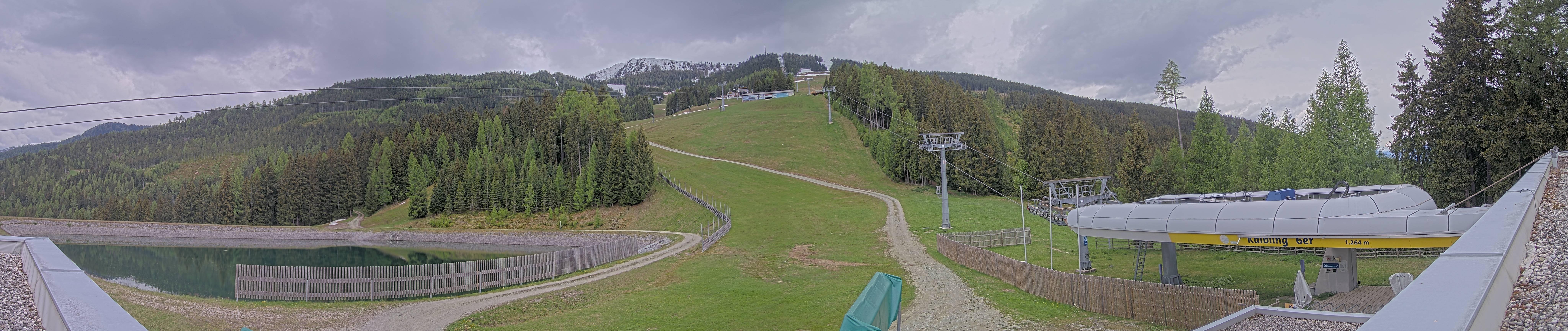 Archiv Foto Webcam Hauser Kaibling: Talstation Kaibling 6er