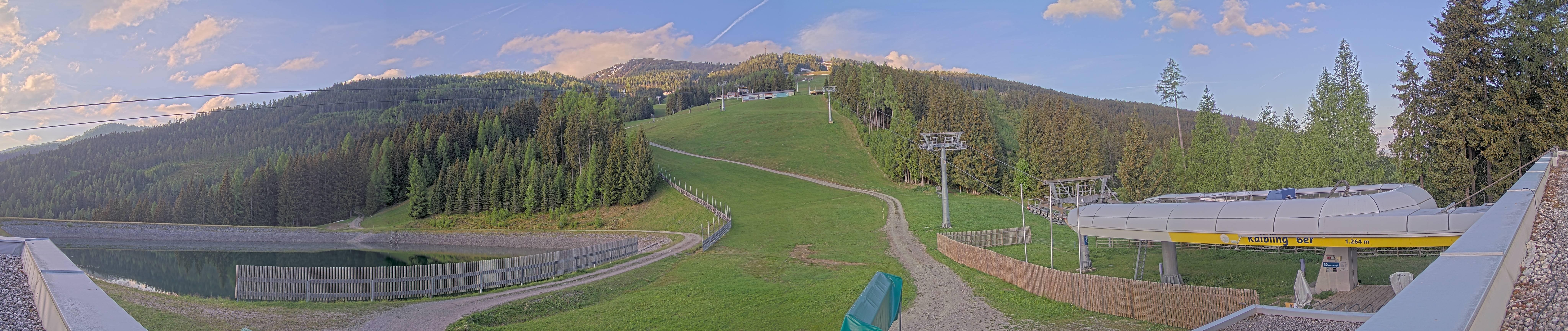 Archiv Foto Webcam Hauser Kaibling: Talstation Kaibling 6er