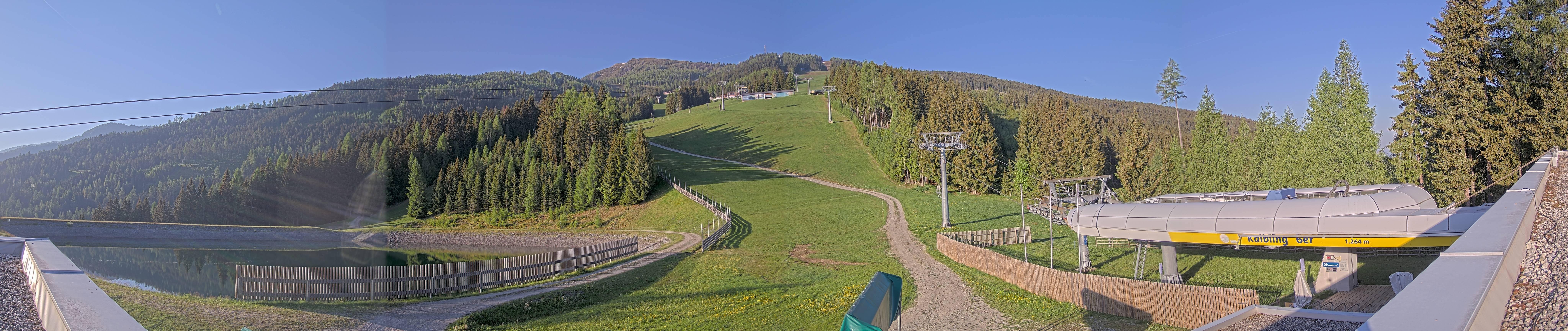 Archiv Foto Webcam Hauser Kaibling: Talstation Kaibling 6er