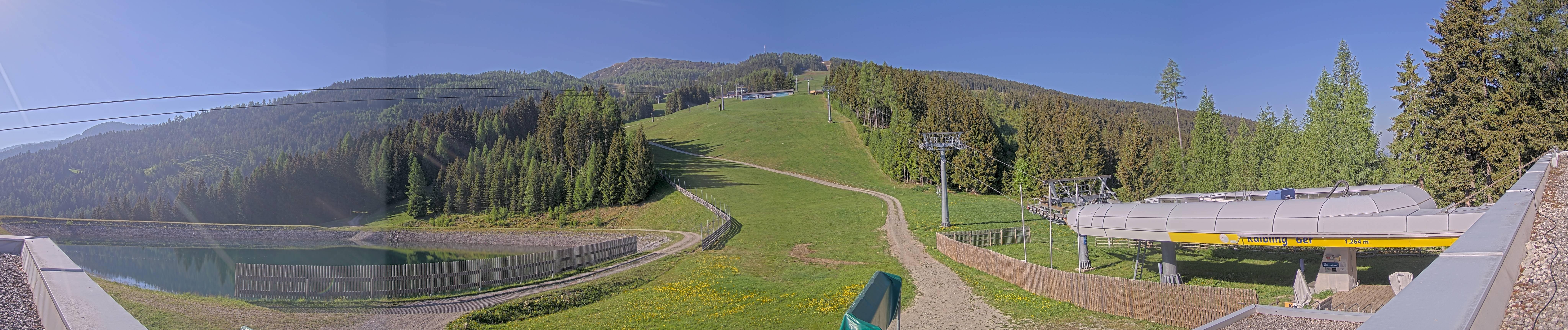 Archiv Foto Webcam Hauser Kaibling: Talstation Kaibling 6er