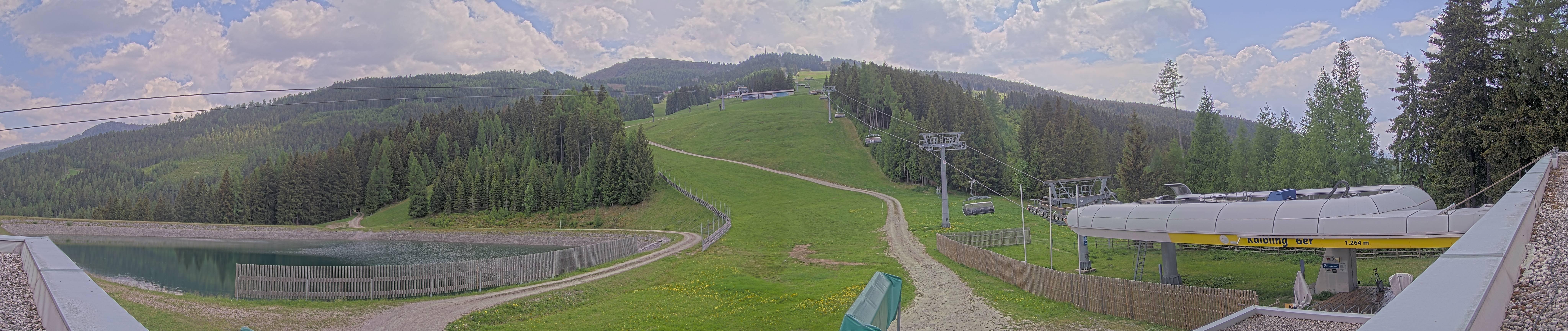 Archiv Foto Webcam Hauser Kaibling: Talstation Kaibling 6er