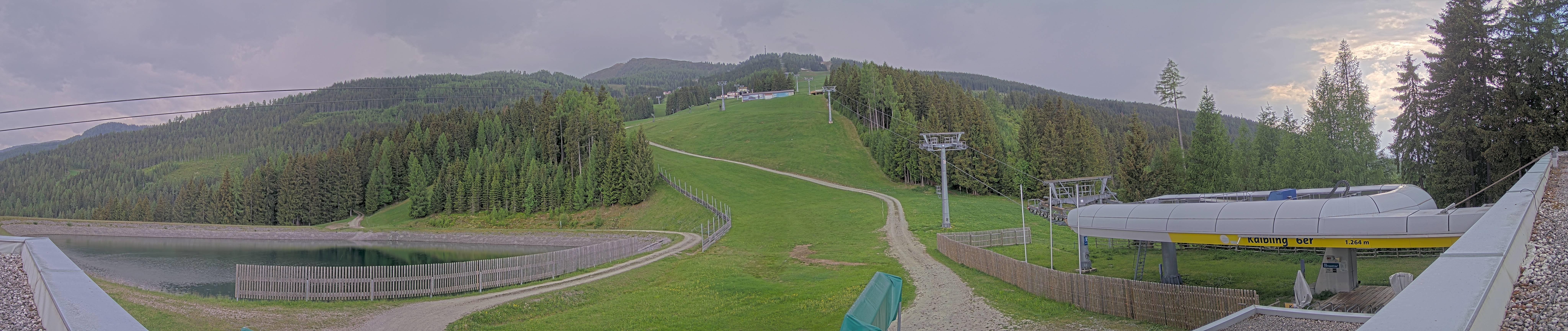 Archiv Foto Webcam Hauser Kaibling: Talstation Kaibling 6er