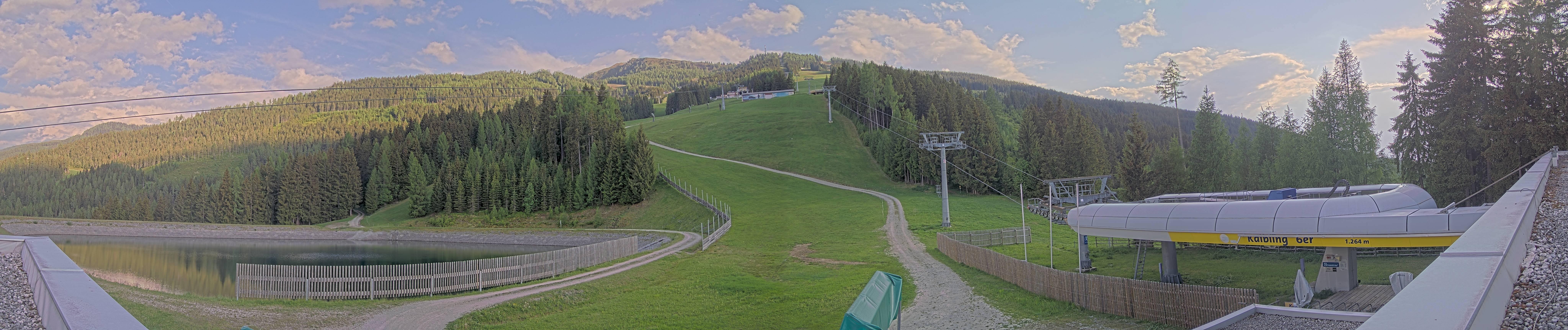 Archiv Foto Webcam Hauser Kaibling: Talstation Kaibling 6er