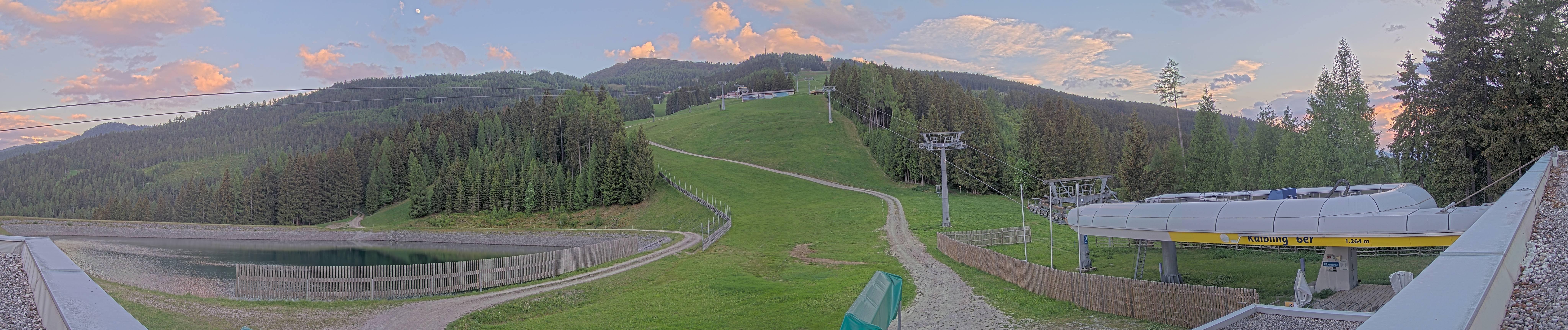 Archiv Foto Webcam Hauser Kaibling: Talstation Kaibling 6er