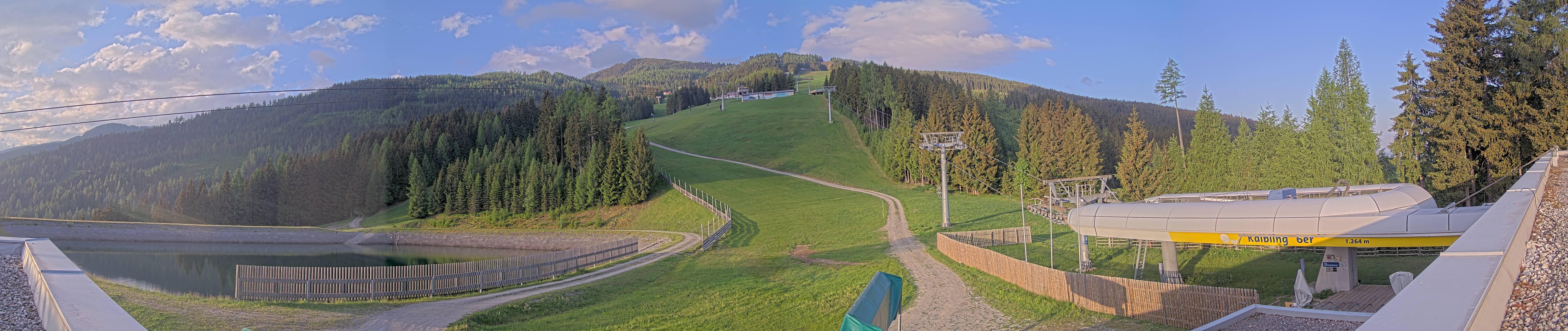 Archiv Foto Webcam Hauser Kaibling: Talstation Kaibling 6er