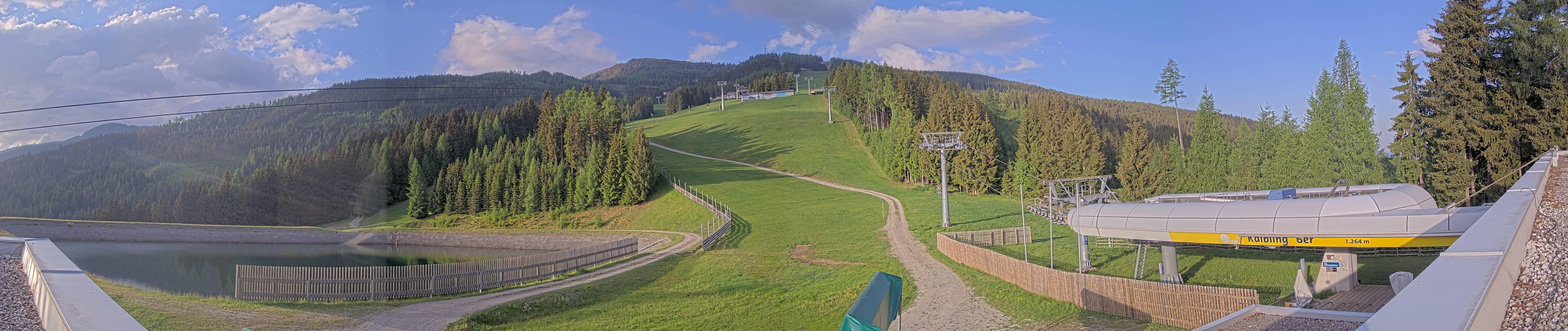 Archiv Foto Webcam Hauser Kaibling: Talstation Kaibling 6er