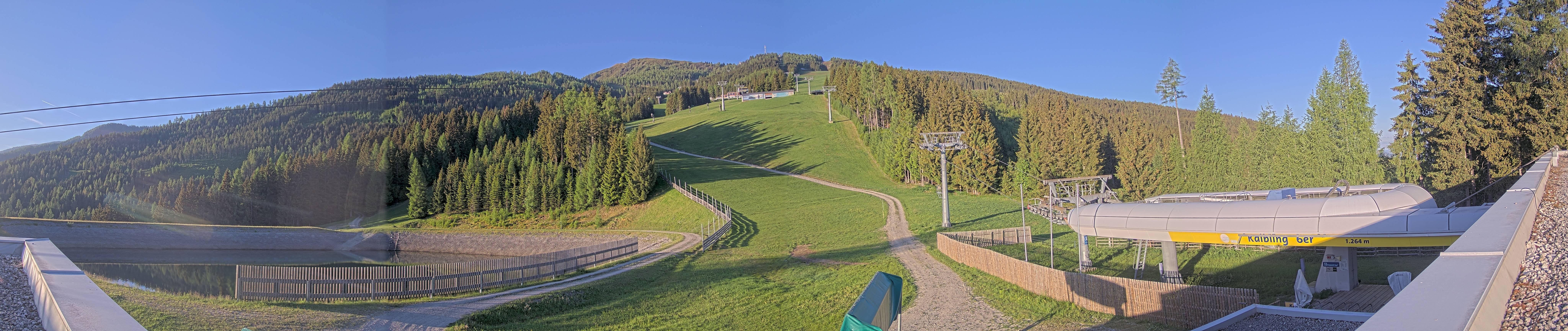 Archiv Foto Webcam Hauser Kaibling: Talstation Kaibling 6er