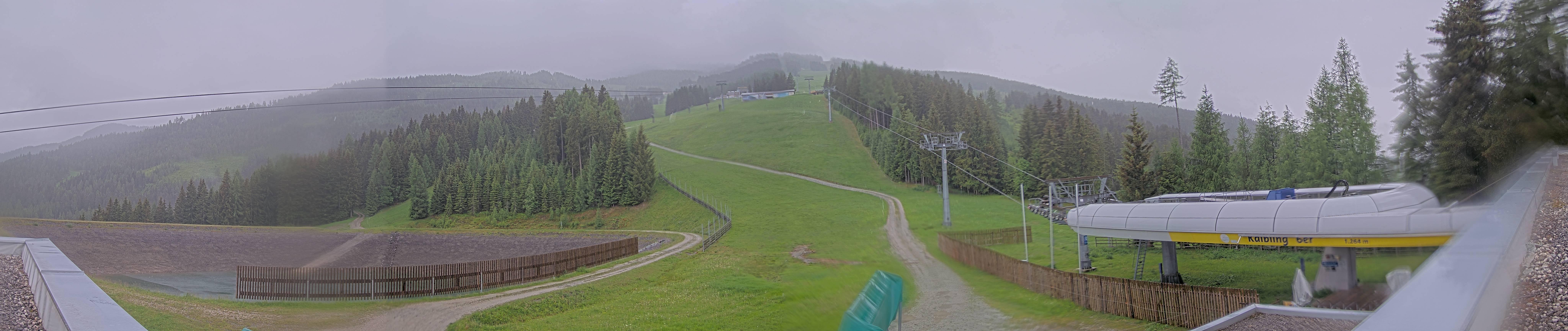 Archiv Foto Webcam Hauser Kaibling: Talstation Kaibling 6er