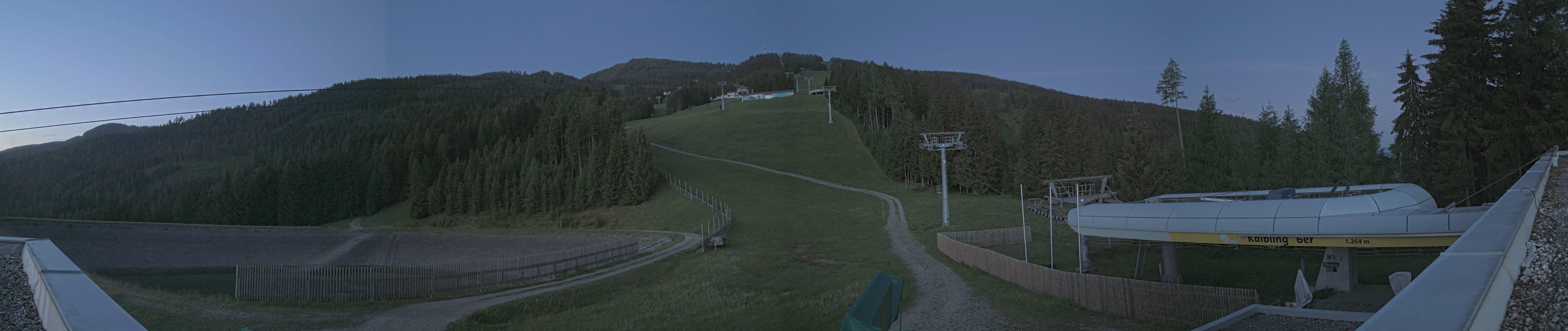 Archiv Foto Webcam Hauser Kaibling: Talstation Kaibling 6er