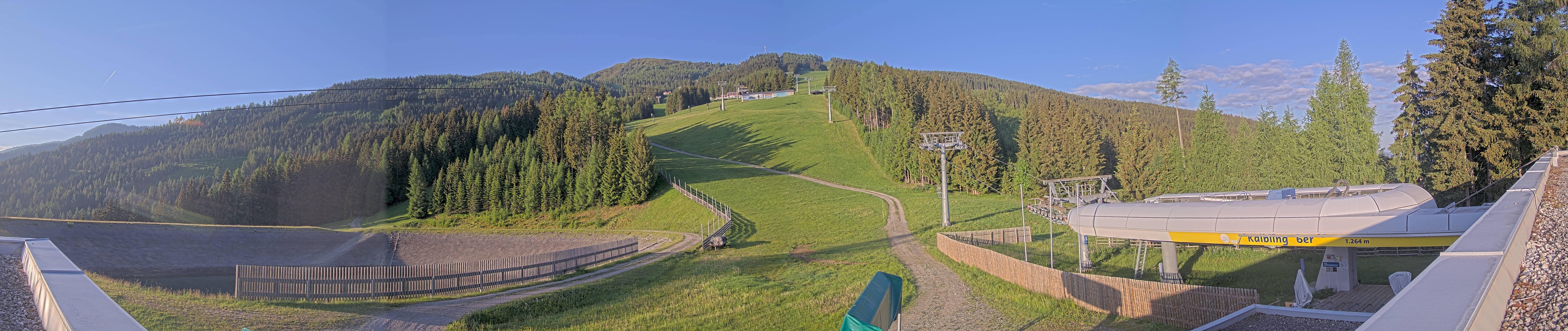 Archiv Foto Webcam Hauser Kaibling: Talstation Kaibling 6er