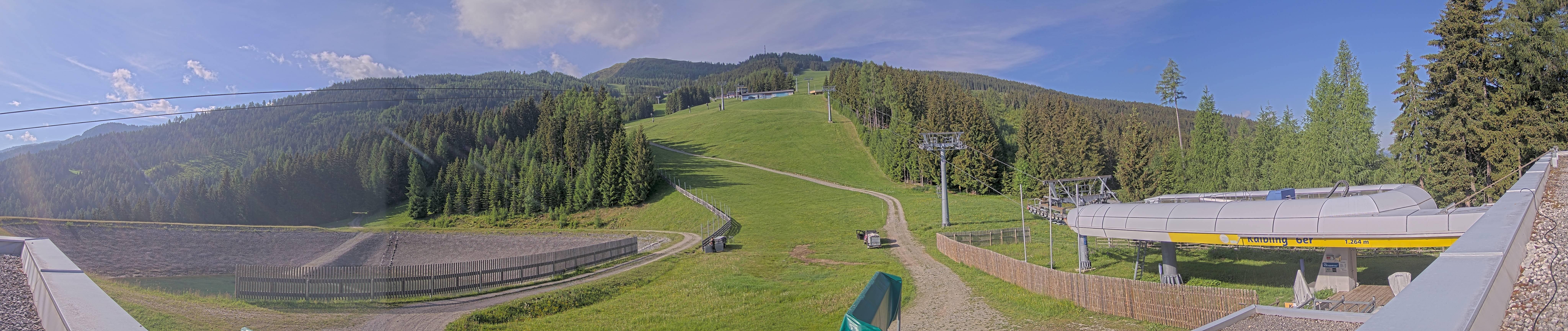 Archiv Foto Webcam Hauser Kaibling: Talstation Kaibling 6er