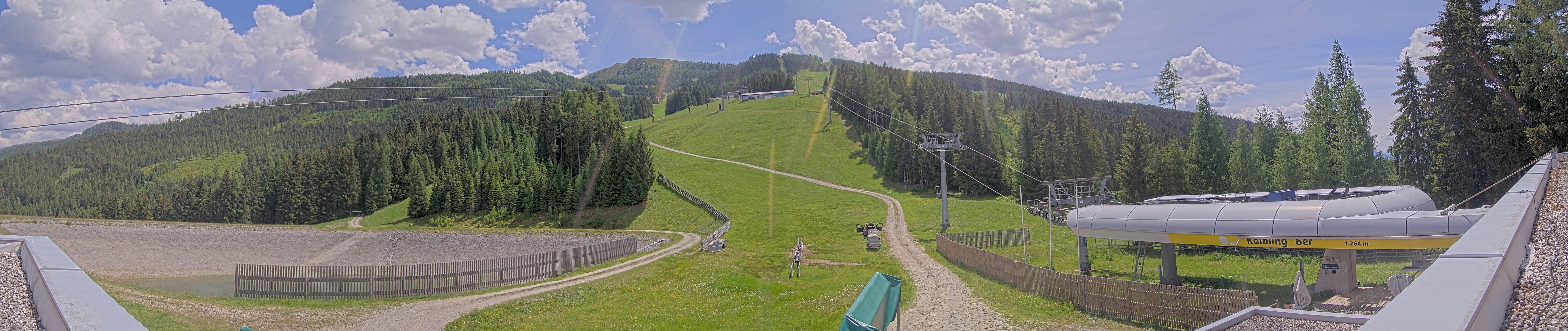 Archiv Foto Webcam Hauser Kaibling: Talstation Kaibling 6er