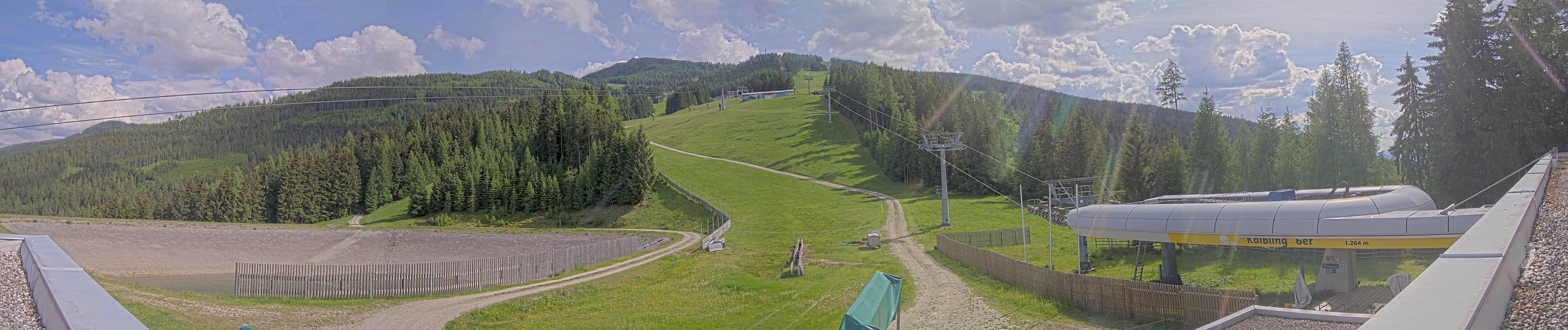 Archiv Foto Webcam Hauser Kaibling: Talstation Kaibling 6er
