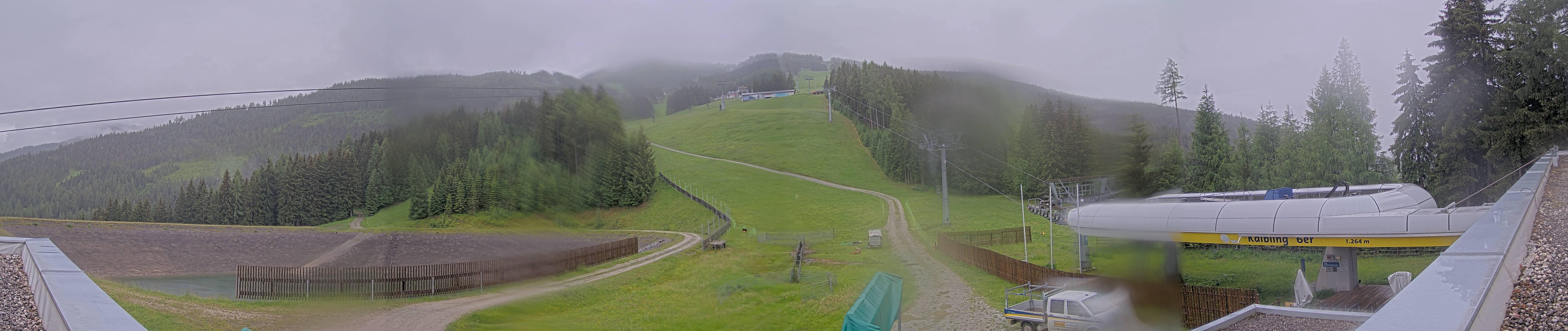 Archiv Foto Webcam Hauser Kaibling: Talstation Kaibling 6er