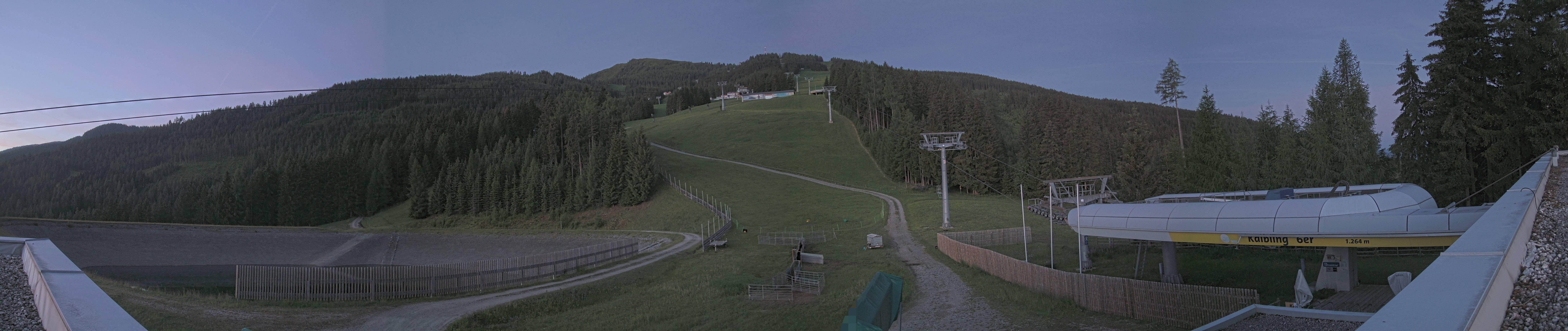 Archiv Foto Webcam Hauser Kaibling: Talstation Kaibling 6er