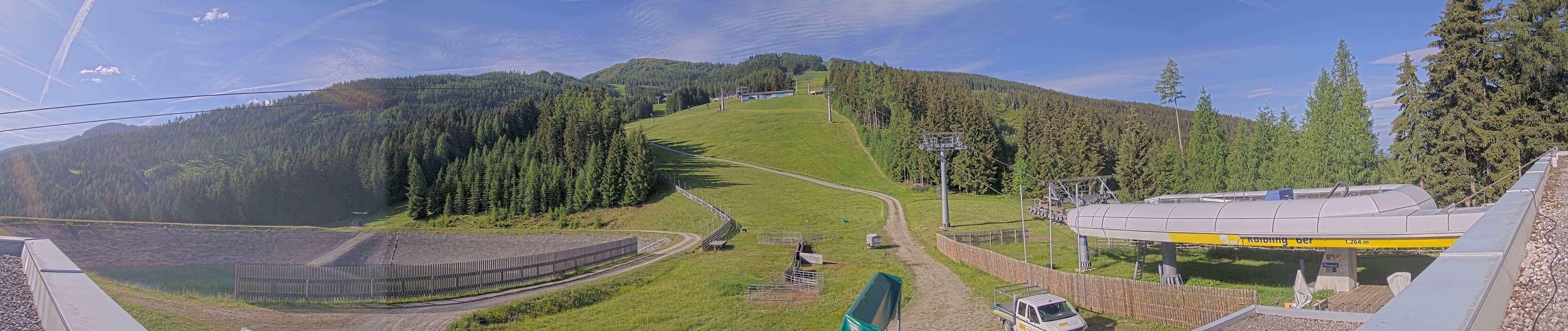 Archiv Foto Webcam Hauser Kaibling: Talstation Kaibling 6er