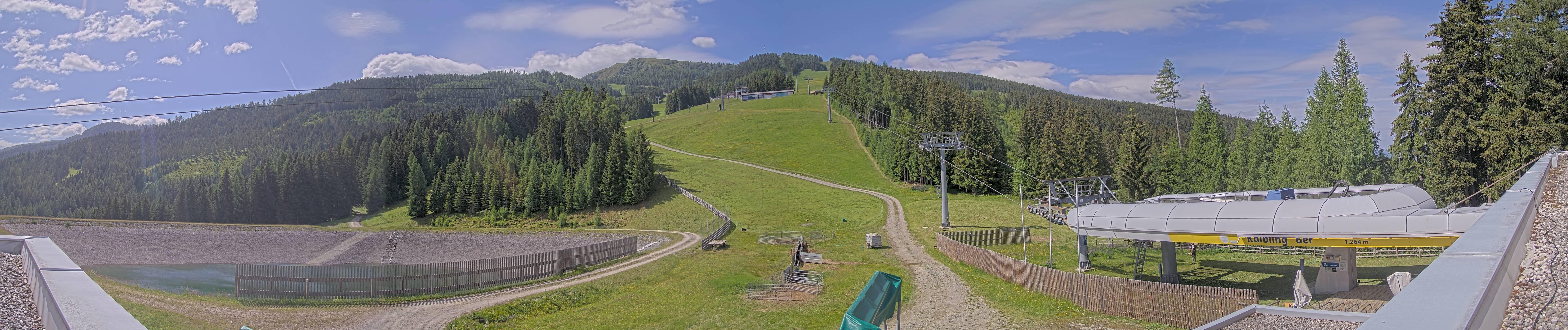 Archiv Foto Webcam Hauser Kaibling: Talstation Kaibling 6er
