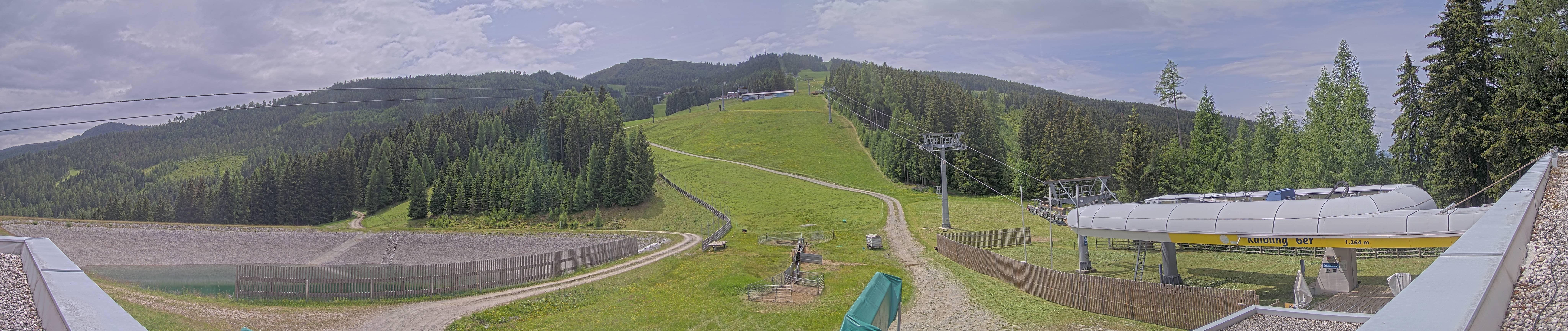 Archiv Foto Webcam Hauser Kaibling: Talstation Kaibling 6er