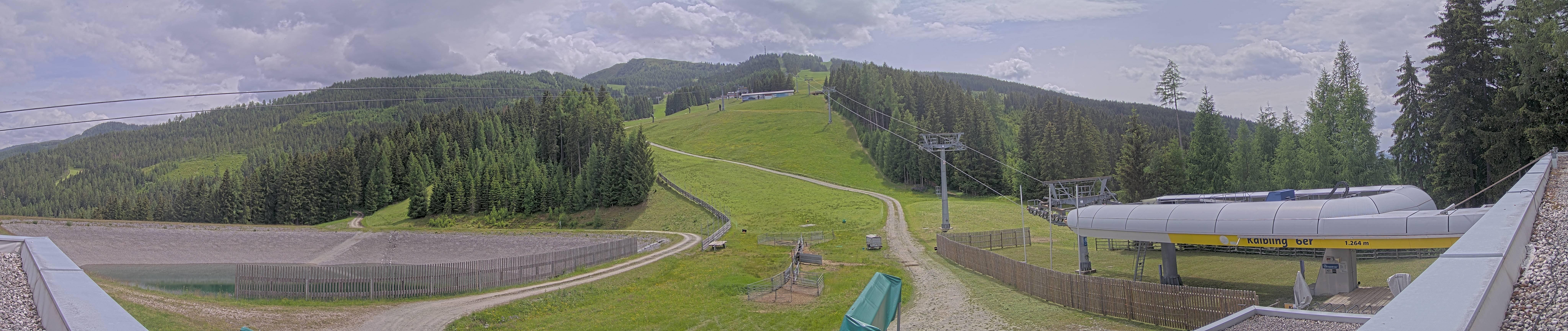 Archiv Foto Webcam Hauser Kaibling: Talstation Kaibling 6er