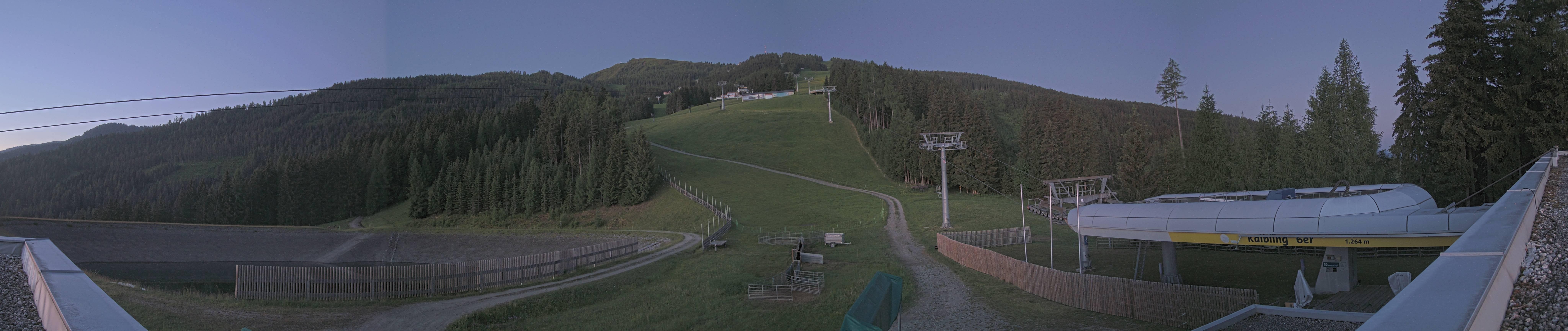 Archiv Foto Webcam Hauser Kaibling: Talstation Kaibling 6er