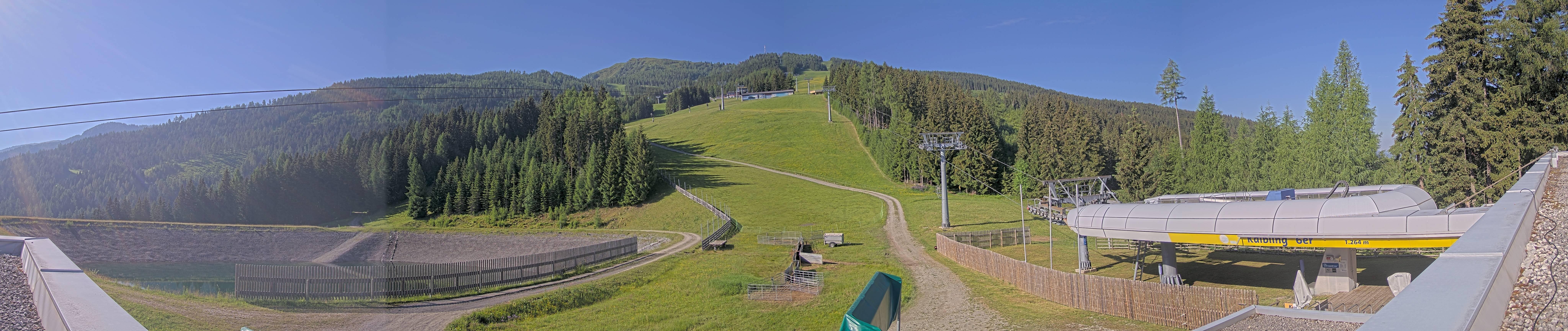 Archiv Foto Webcam Hauser Kaibling: Talstation Kaibling 6er