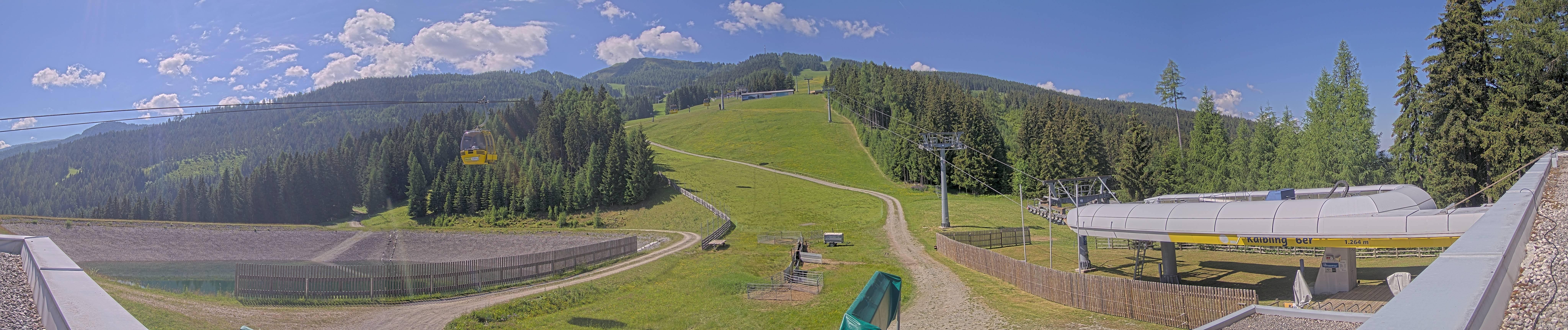 Archiv Foto Webcam Hauser Kaibling: Talstation Kaibling 6er