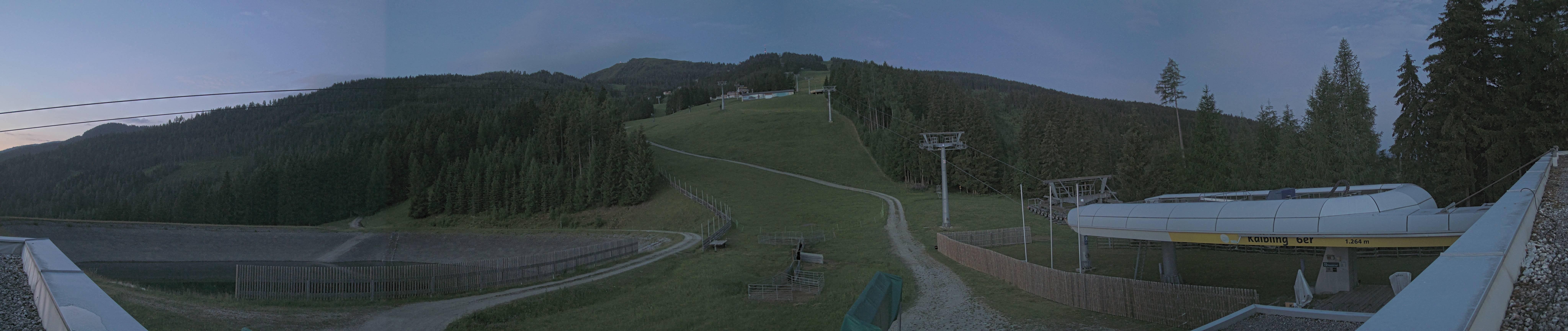 Archiv Foto Webcam Hauser Kaibling: Talstation Kaibling 6er