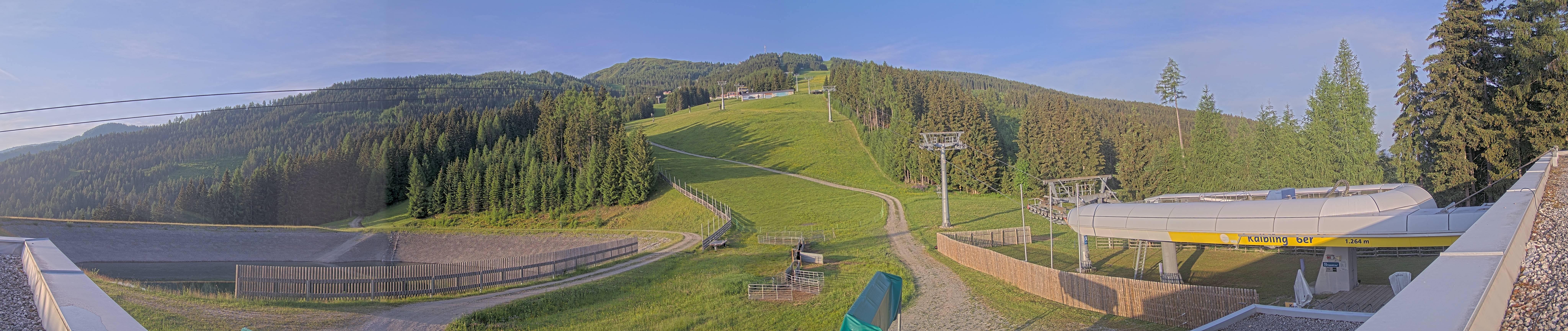 Archiv Foto Webcam Hauser Kaibling: Talstation Kaibling 6er