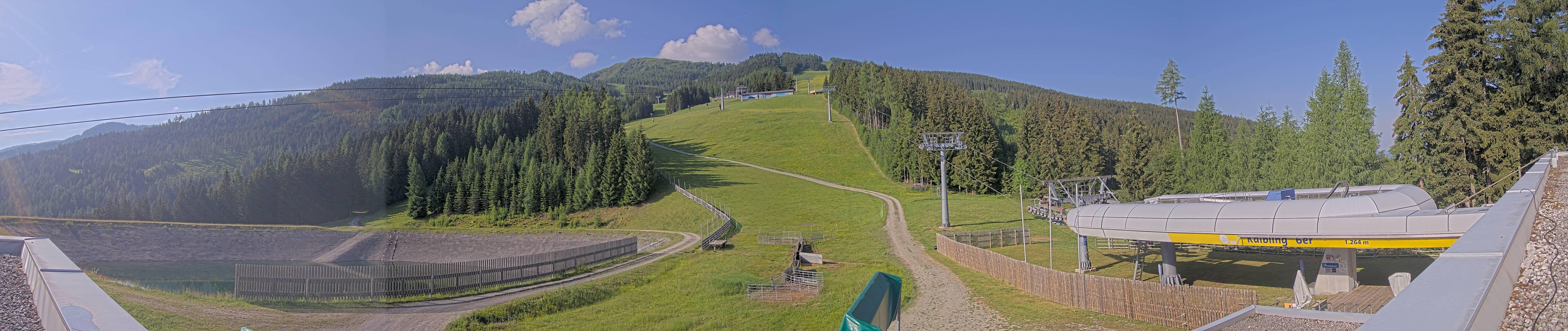 Archiv Foto Webcam Hauser Kaibling: Talstation Kaibling 6er