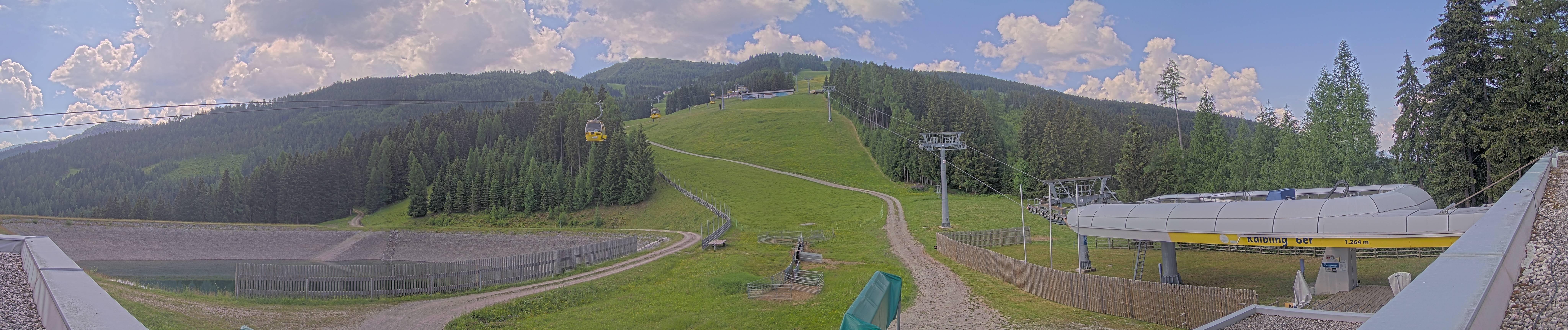 Archiv Foto Webcam Hauser Kaibling: Talstation Kaibling 6er