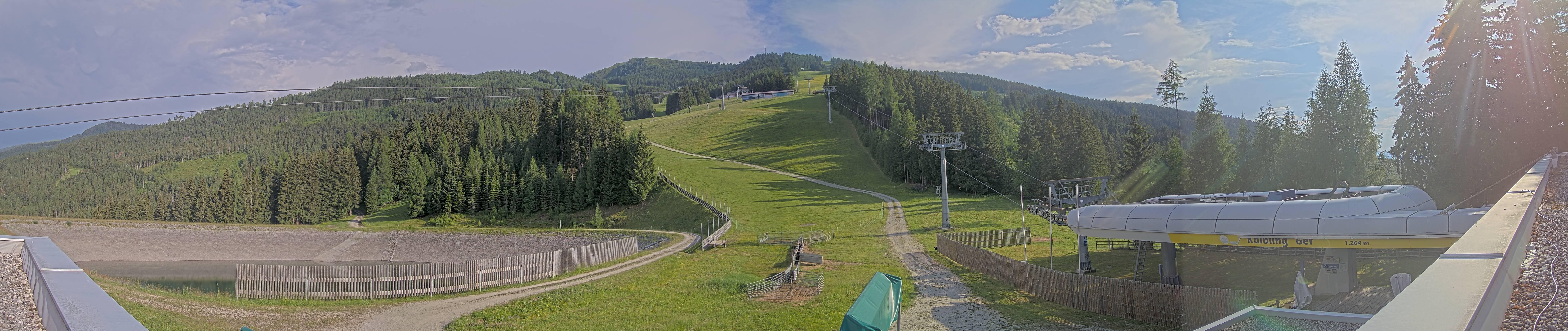 Archiv Foto Webcam Hauser Kaibling: Talstation Kaibling 6er