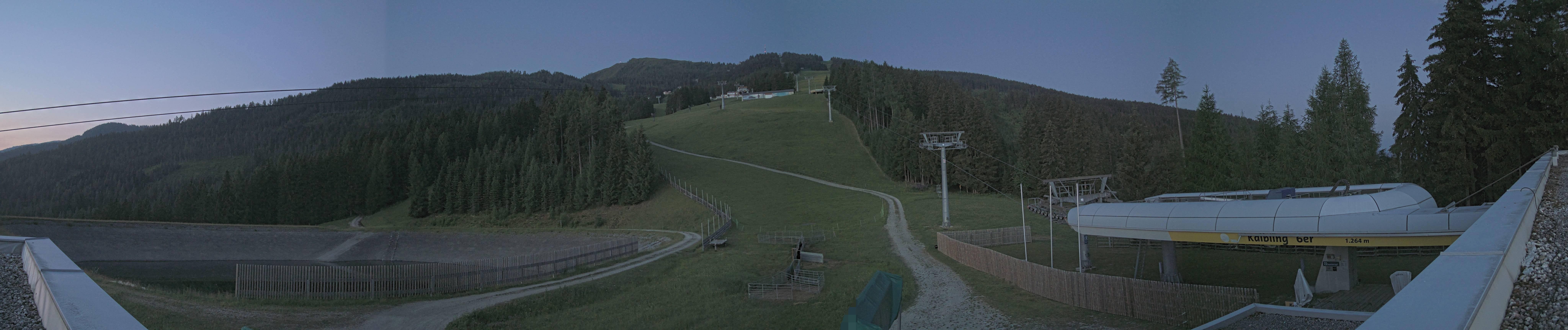 Archiv Foto Webcam Hauser Kaibling: Talstation Kaibling 6er