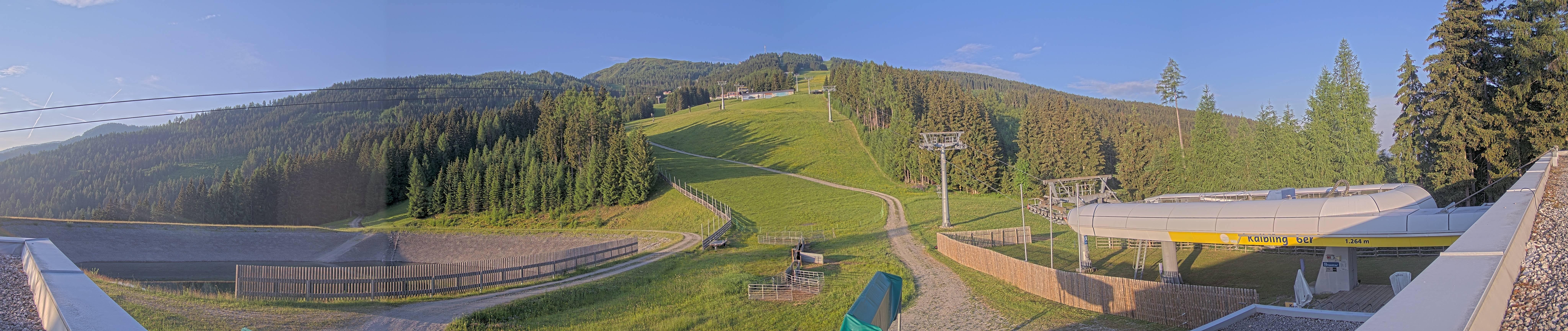 Archiv Foto Webcam Hauser Kaibling: Talstation Kaibling 6er