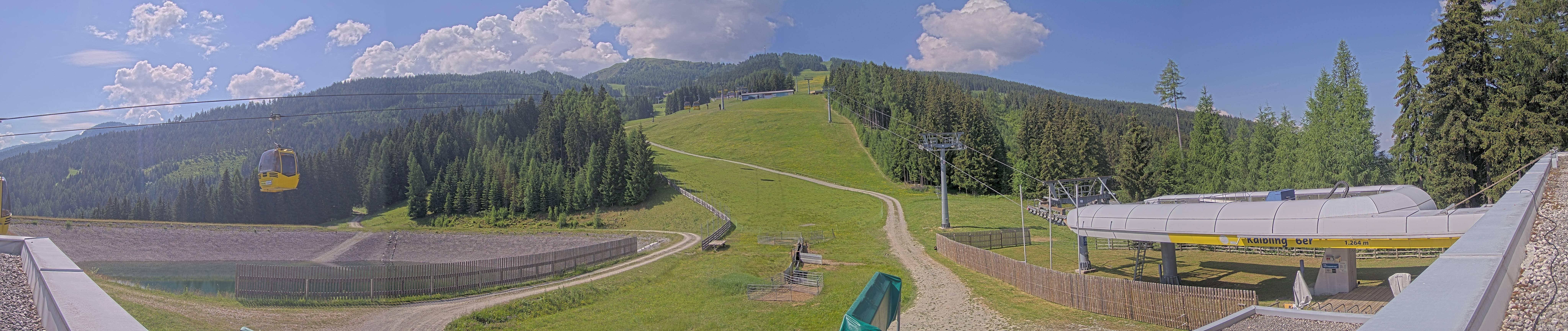 Archiv Foto Webcam Hauser Kaibling: Talstation Kaibling 6er