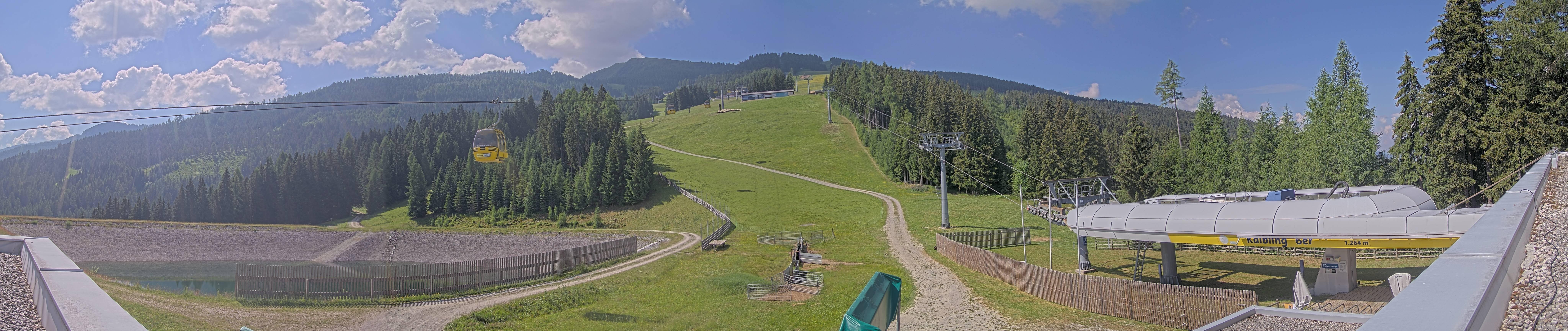 Archiv Foto Webcam Hauser Kaibling: Talstation Kaibling 6er