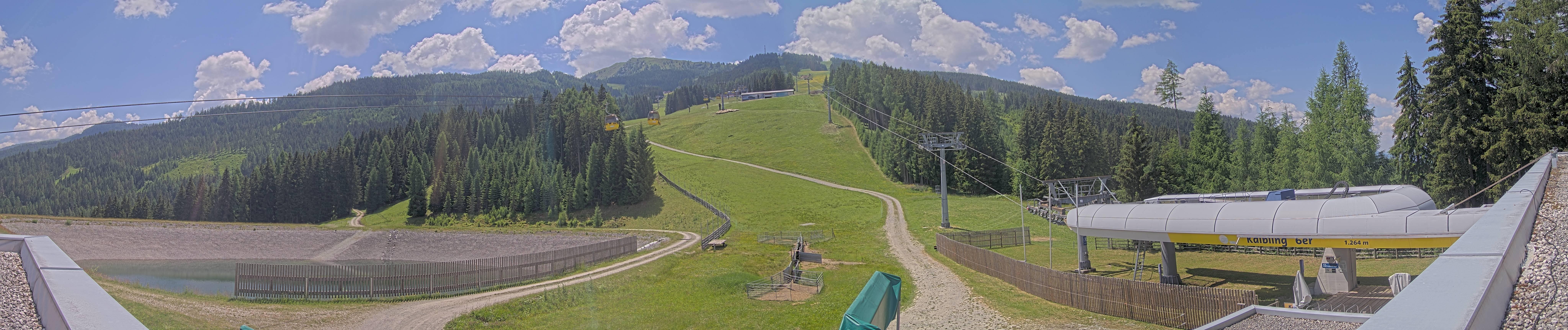 Archiv Foto Webcam Hauser Kaibling: Talstation Kaibling 6er