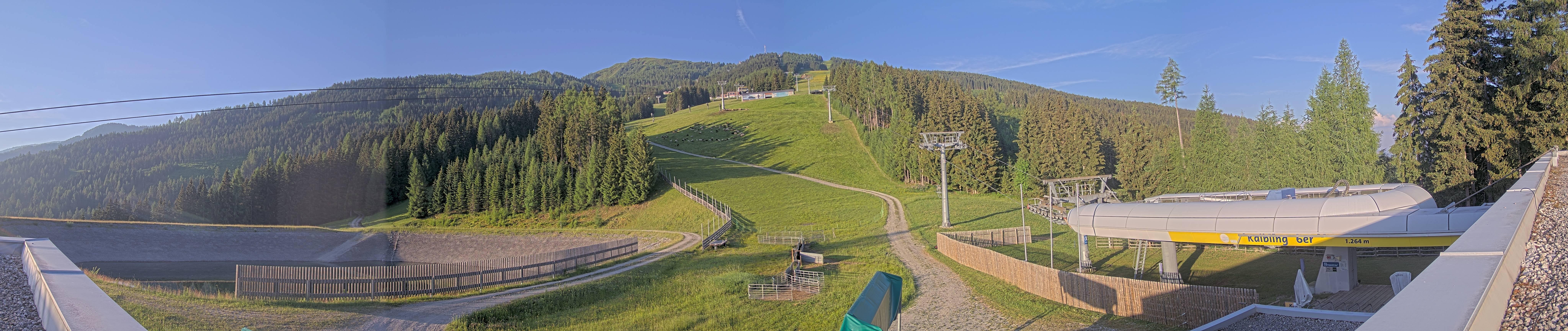 Archiv Foto Webcam Hauser Kaibling: Talstation Kaibling 6er
