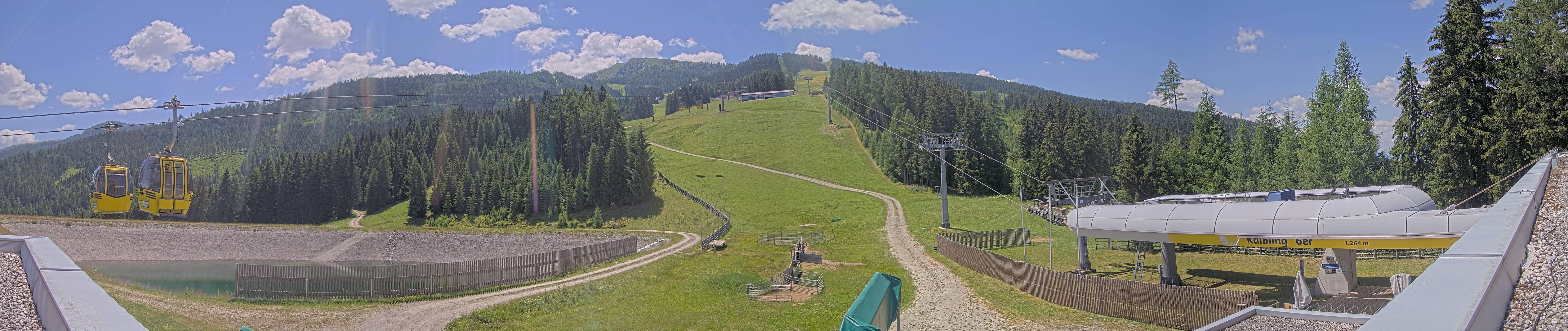 Archiv Foto Webcam Hauser Kaibling: Talstation Kaibling 6er