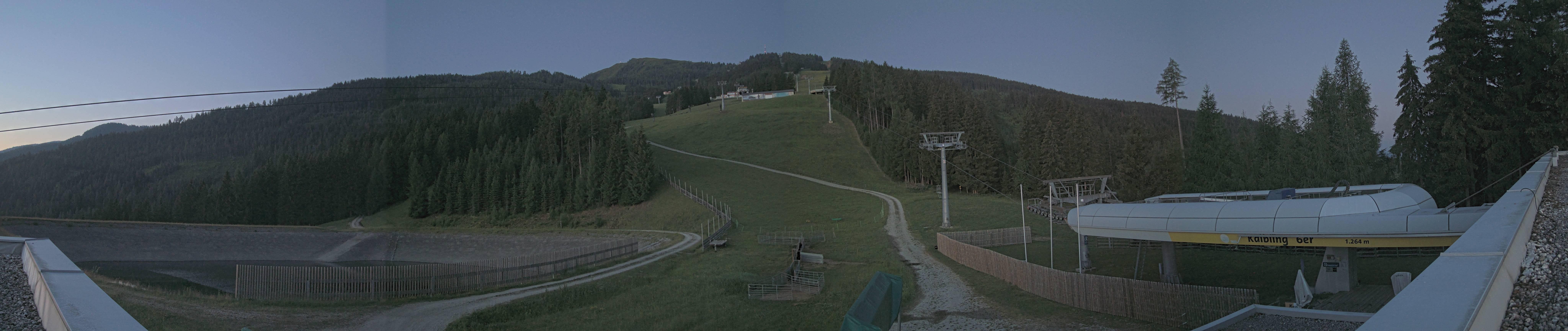 Archiv Foto Webcam Hauser Kaibling: Talstation Kaibling 6er