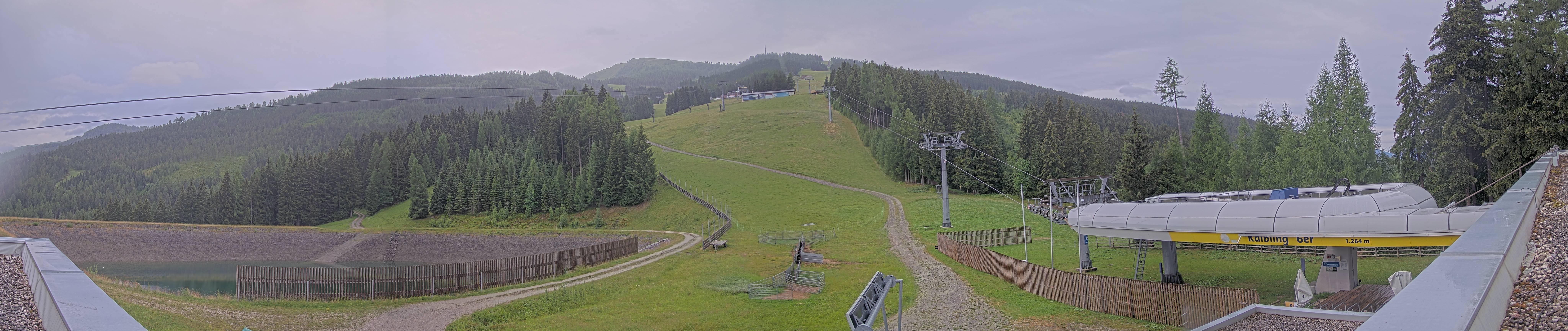 Archiv Foto Webcam Hauser Kaibling: Talstation Kaibling 6er