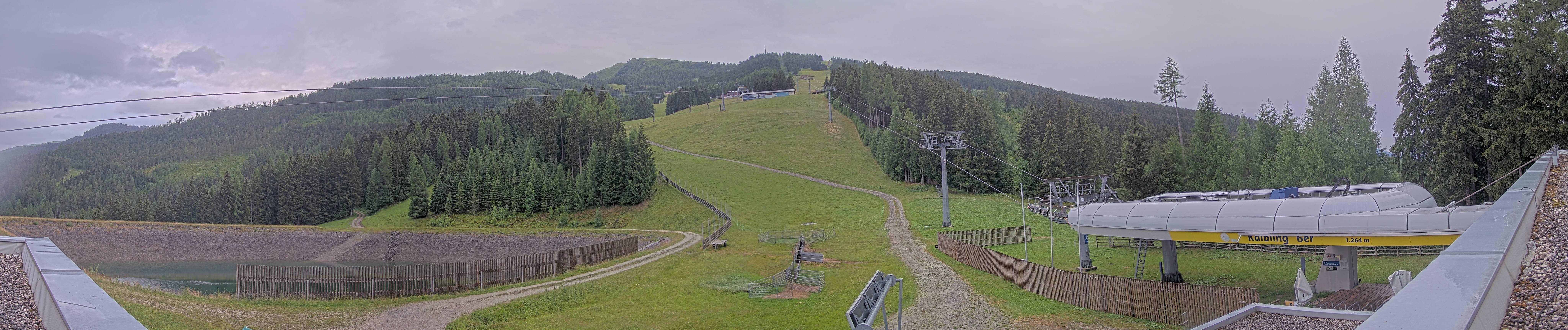 Archiv Foto Webcam Hauser Kaibling: Talstation Kaibling 6er
