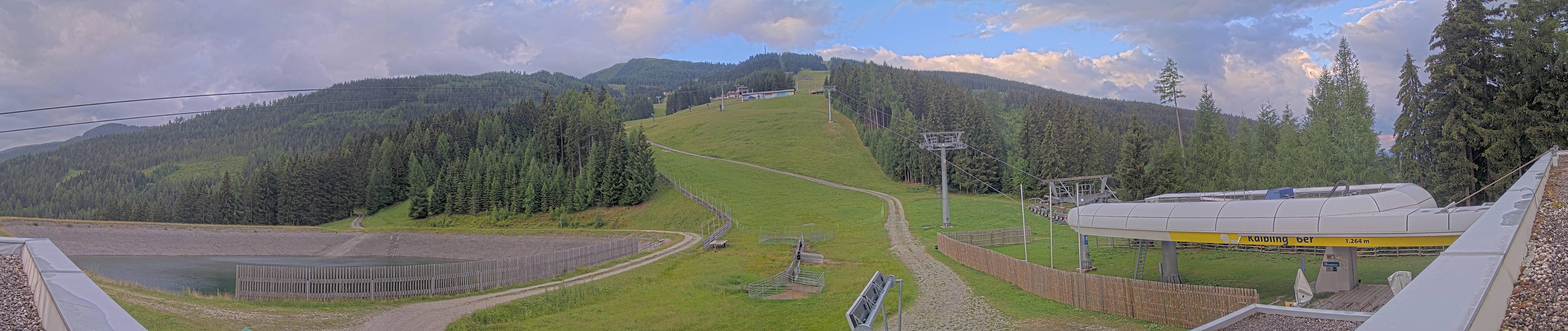 Archiv Foto Webcam Hauser Kaibling: Talstation Kaibling 6er