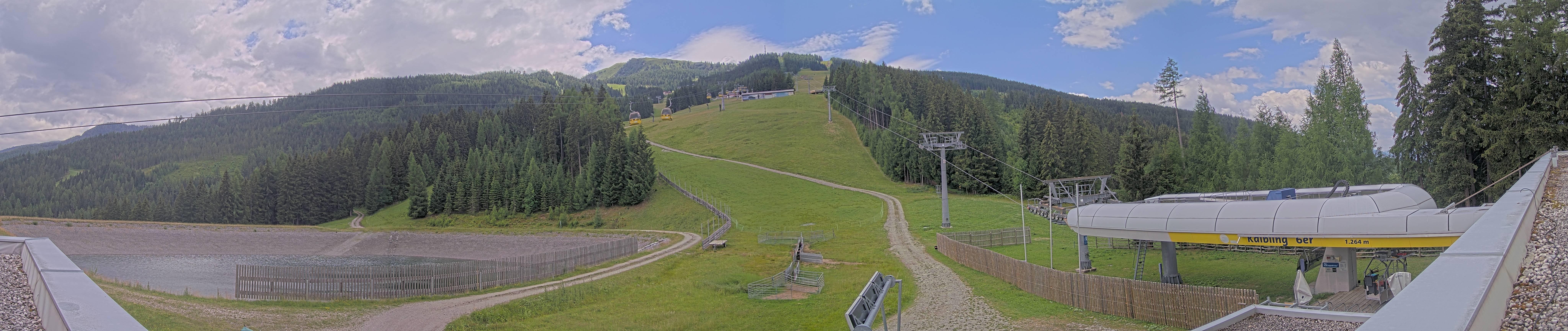 Archiv Foto Webcam Hauser Kaibling: Talstation Kaibling 6er
