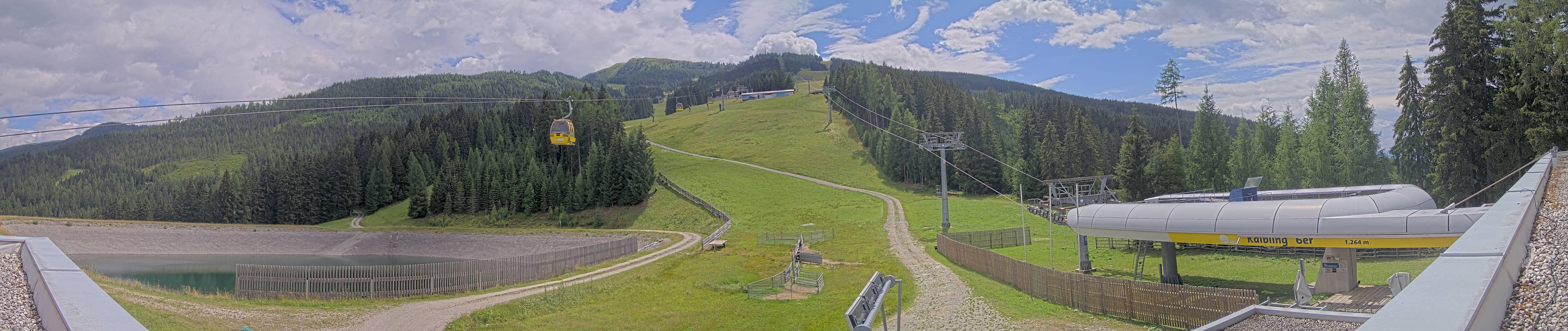 Archiv Foto Webcam Hauser Kaibling: Talstation Kaibling 6er