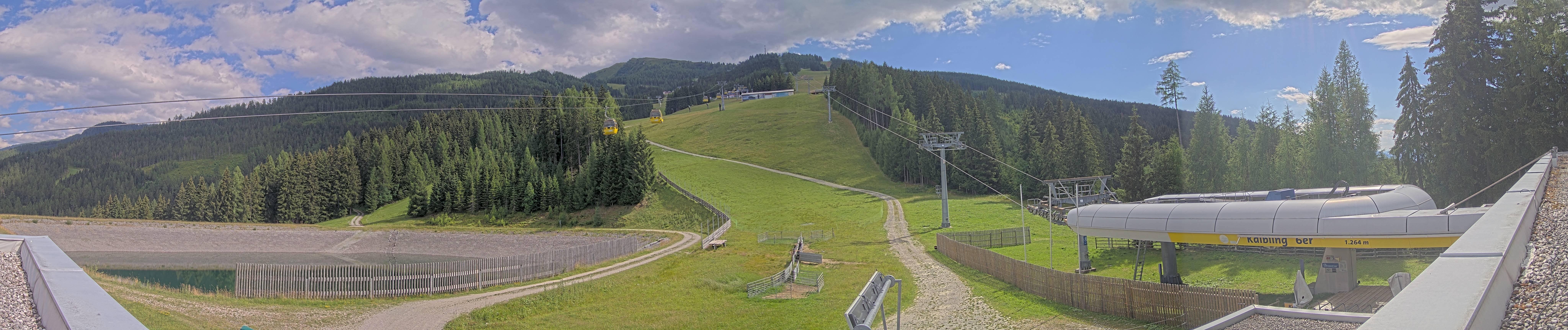 Archiv Foto Webcam Hauser Kaibling: Talstation Kaibling 6er