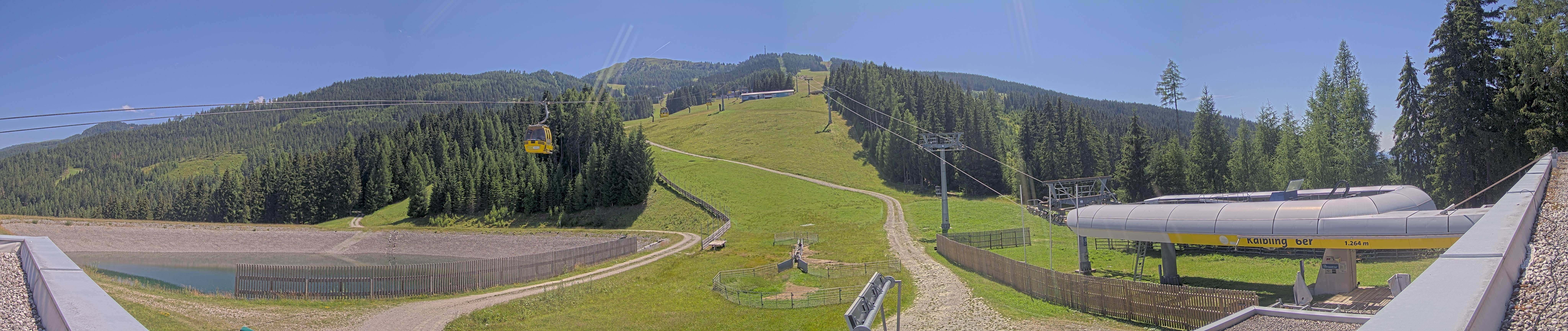 Archiv Foto Webcam Hauser Kaibling: Talstation Kaibling 6er